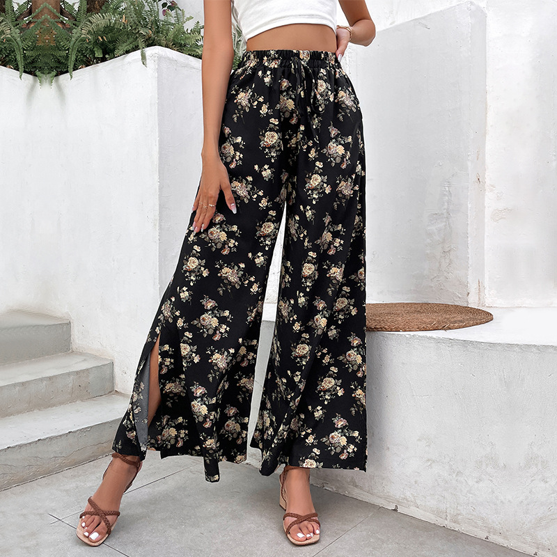Independence Station Summer New an Fashion Women's Pants Large Passing Wide Pants