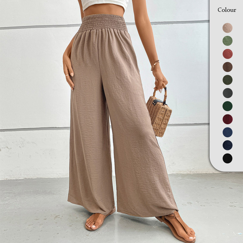 Independence Station an Explosive Pants Spring New Casual Casual Get Wide -Legged Pants