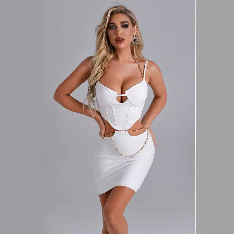 SpeedStock Hot Selling Ballars Skull Set in America Fashion sexy street banquet party two sets